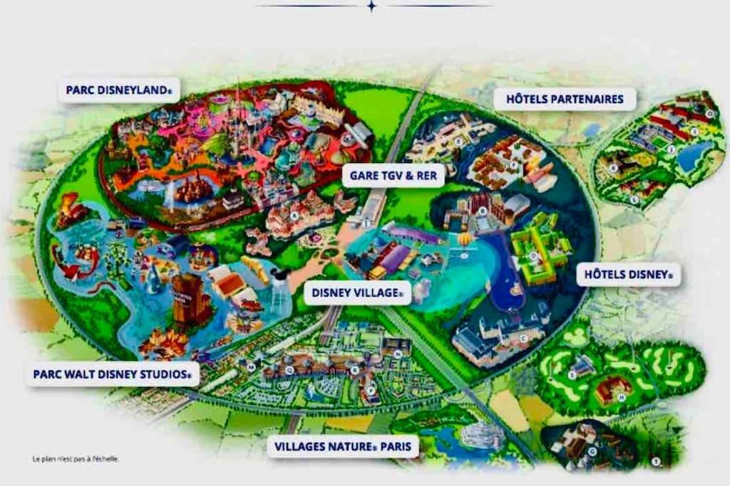 Disney Cocooning A 5 Minutes Du Parc Coupvray Exterior foto